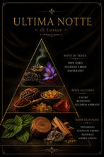 Carica l'immagine nel visualizzatore di Gallery, Ultima notte 50ml lussur piramide olfattiva